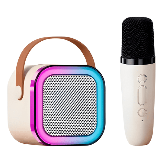 Genérico - Mini Parlante Karaoke Bluetooth Para Niños Con Micrófono