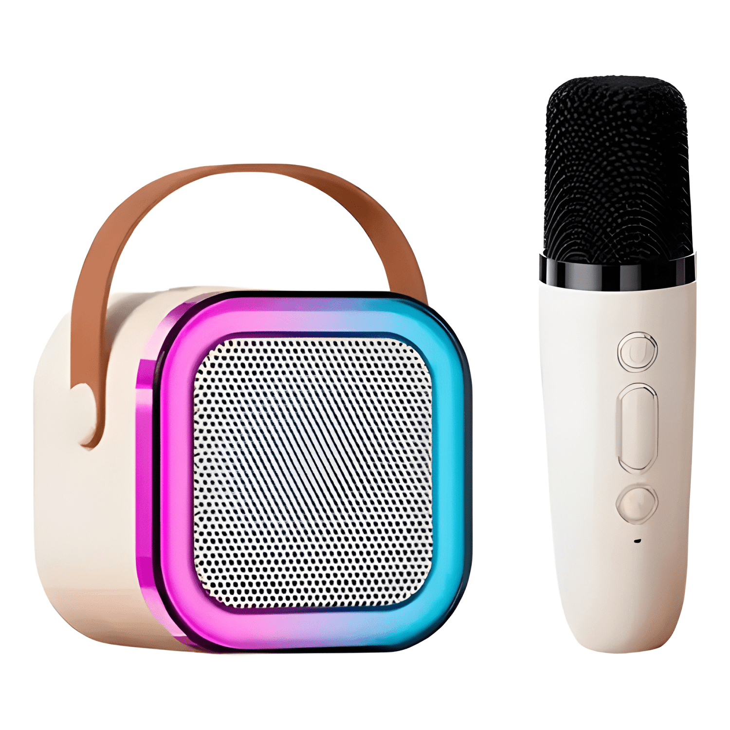 Genérico - Mini Parlante Karaoke Bluetooth Para Niños Con Micrófono