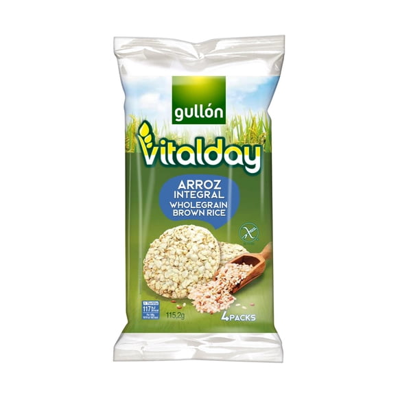 Tortita de arroz vitalday, 115 g