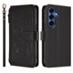 thumbnail image 2 of Funda Cartera Mariposa para [Samsung Galaxy S26 Plus] con Soporte y Cremallera Negro, 2 of 6