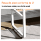 thumbnail image 2 of Escritorio pata metal oficina cajon 100x50x74cm, 2 of 3