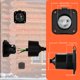 thumbnail image 5 of Cable de alimentación WELLUCK 15A 125V NEMA 5-15 RV con entrada bridada, 5 of 7