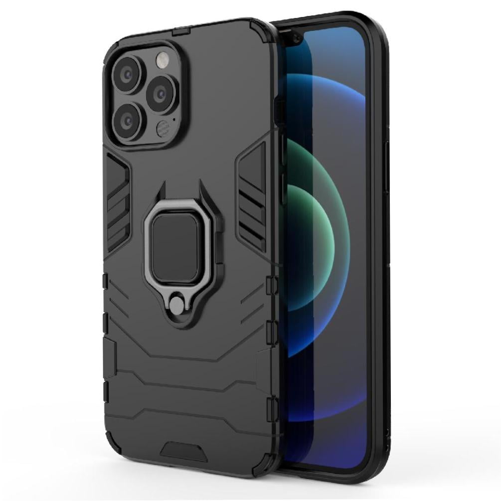 Foxdock Funda Antigolpes Para Iphone 12 Pro Max – Protección Total Con Soporte Y Diseño Robusto