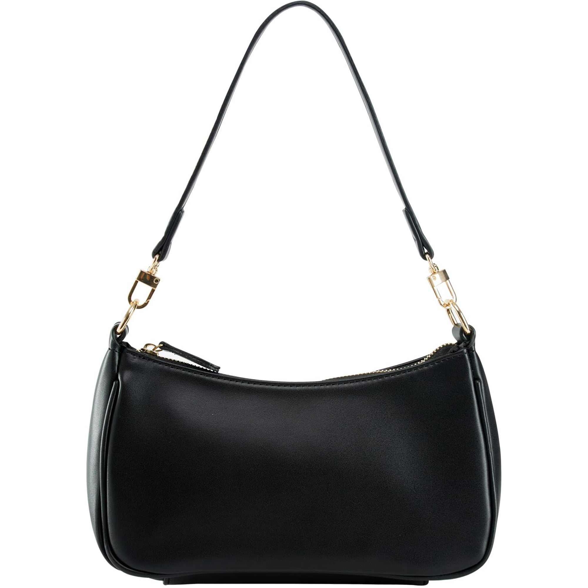 Bolso De Hombro Gumhay Para Mujer De Piel Sintética Negro