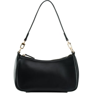 Bolso De Hombro Gumhay Para Mujer De Piel Sintética Negro