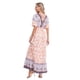thumbnail image 3 of Vestido Largo Primavera Mujer Algodón Flores Calidad 273, 3 of 3