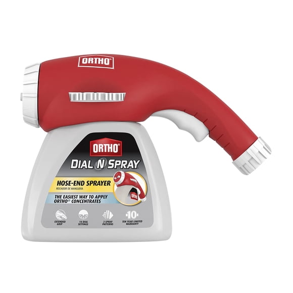 Pulverizador con extremo de manguera Ortho Dial N Spray para herbicida líquido