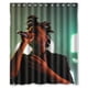 thumbnail image 1 of Cortina de ducha The Weeknd Xo, juego de cortinas de baño con ganchos, tamaño 60 x 72 pulgadas, 1 of 3