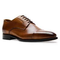 Cardinale - Zapatos Hombre Formales Suela Cuero Magno Bigli-0-01 Marron Claro 40