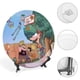 thumbnail image 4 of Phineas y Ferb Plato decorativo de porcelana fina (bone china), plato decorativo de cerámica para hogar, oficina, soporte de pared, platos decorativos para dormitorio - 6 pulgadas (15 cm), 4 of 6