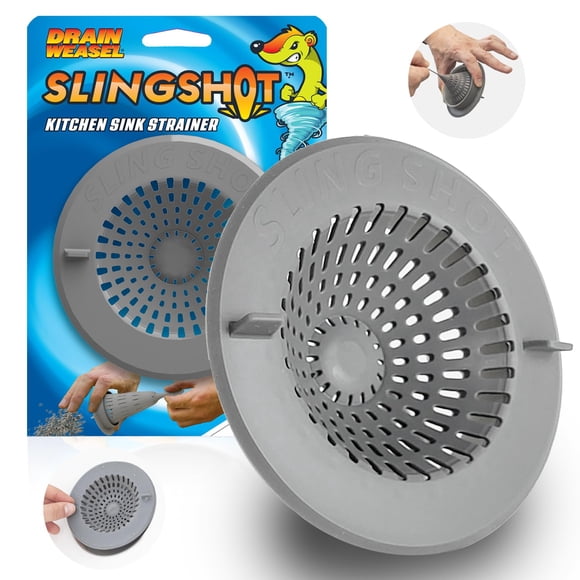 Canastilla coladora para desagüe de fregadero de cocina de silicona Drain Weasel