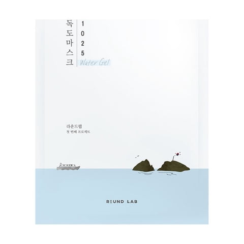 Round Lab - Mascarilla Coreana En Gel 1025 Dokdo Con Agua De Mar Y Agua De Coco