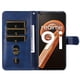 thumbnail image 5 of Funda con Cremallera para Realme 9i, Carcasa Cartera de Cuero PU con Soporte y Tarjetero, 5 of 6