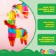 thumbnail image 4 of Minipiñatas con forma de burro JOYIN Cinco de Mayo, 8 unidades, color arcoíris, 4 of 8