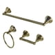 thumbnail image 1 of Juego de accesorios de baño Kingston Brass Metropolitan Antique Brass, 1 of 2