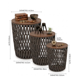thumbnail image 3 of Set x3 Mesas Auxiliares de Cuerda Trenzada y Madera Living Decohogar, 3 of 8