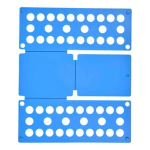 Genérico - Organizador Doblador Ropa Infantil Tabla Plegable Azul