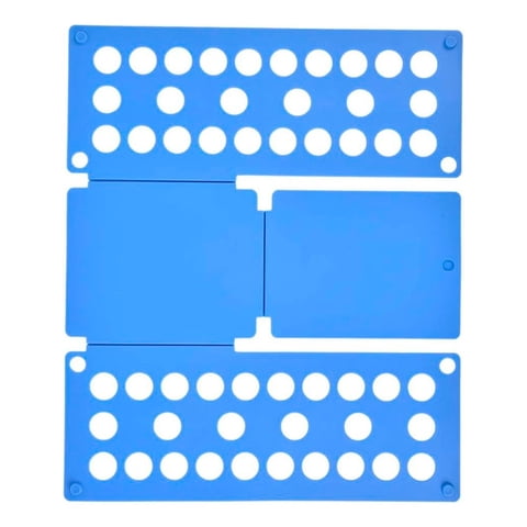 Genérico - Organizador Doblador Ropa Infantil Tabla Plegable Azul