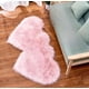 thumbnail image 3 of Alfombra Corazón Pelo Largo - Diseño Romántico C7, 3 of 3