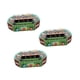thumbnail image 4 of 3x Bandejas Bandejas Estadio De Bocadillos De Fútbol Para El Centro De La Mesa Del Juego Deportivo A, 4 of 5