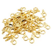 Magideal - 200X Cierres De Langosta De Aleación S Fabricación Llavero , Oro