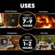 thumbnail image 2 of Bloques de combustible de madera dura Envi 8 de Firewood Central, paquete de 6, 2 of 6