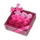 thumbnail image 3 of Juego De Jabón Con Flores De Rosas En Caja De Regalo Cuadrada De 13,5 X 13,5 X 5 Cm Para El Día De La Madre Elegante Degradado Rosa, 3 of 3