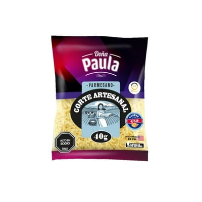 Queso Parmesano Corte Artesanal 40 G Doña Paula