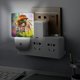 thumbnail image 5 of Lluvia de Albóndigas Luz nocturna LED con sensor de anochecer a amanecer para dormitorio, baño, pasillo, escaleras - Lámpara LED nocturna de enchufe, 0.5W - 1 pieza, 5 of 6