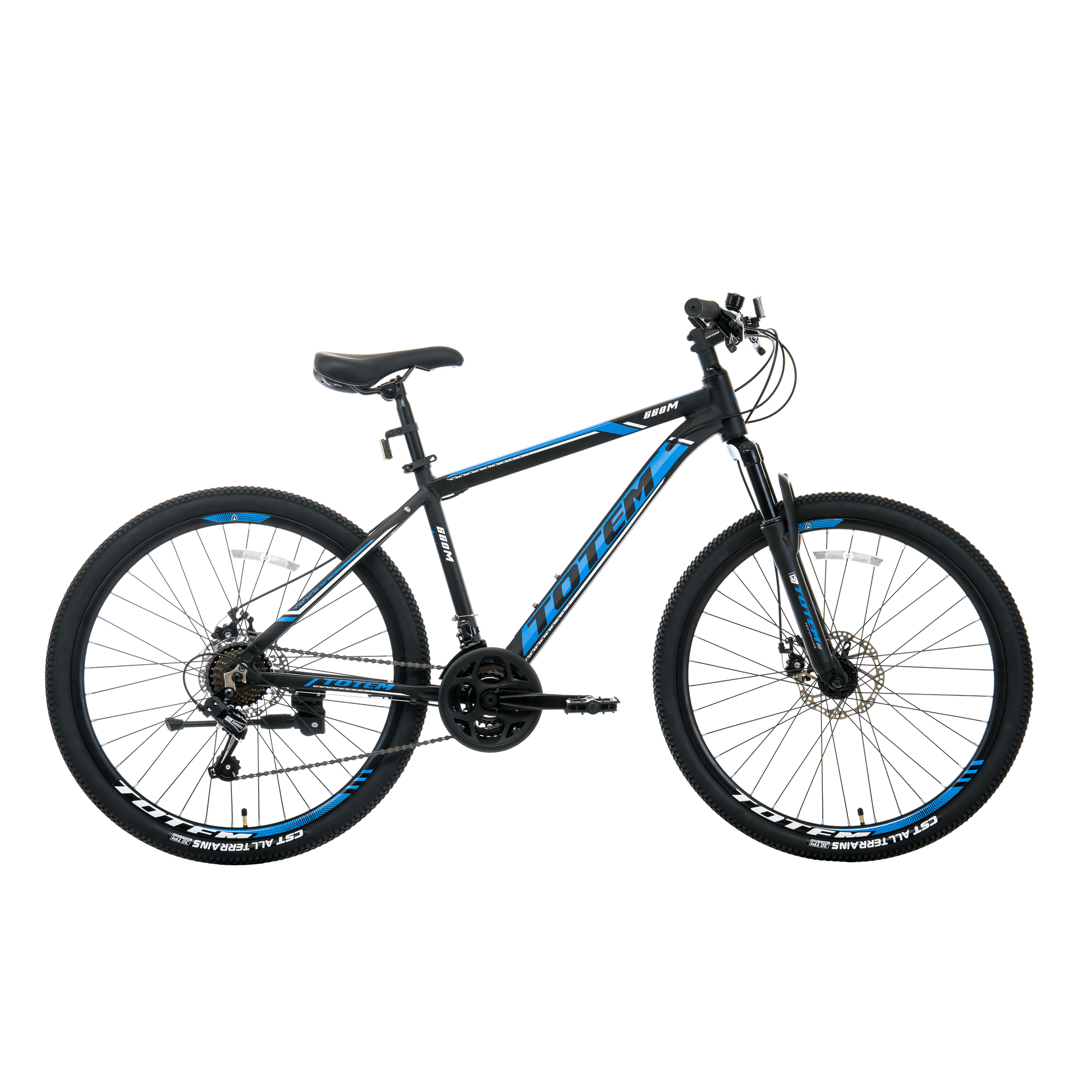 Bicicleta Totem Mtb Aro 26 Modelo Y660m Negro Azul