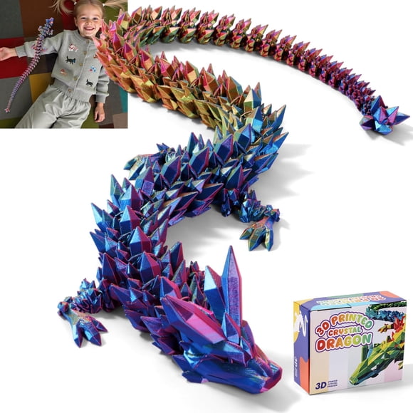 Figura TXB3DOK 80 cm Dragón Impreso en 3D Articulado