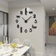 thumbnail image 2 of 1pc 40in 3D DIY Frameless Large Wall Clocks, Living Room Extra Large Wall Clock Stickers, Decorative Giant Silent Wall Clock Kit For House Office Decoration, 2 of 2
