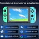 thumbnail image 2 of Control para Nintendo Switch - Mando Inalámbrico con Luces RGB, Vibración Dual y Función Turbo - Azul y Verde, 2 of 7