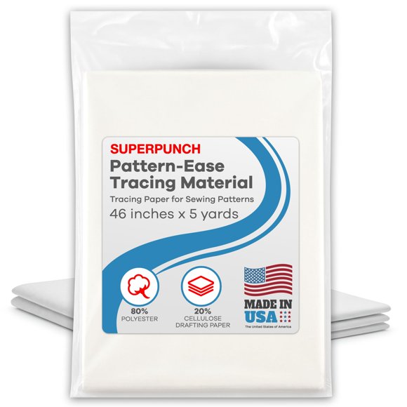Material de trazado Superpunch 117 cm x 4,5 m – Fabricado en EE. UU.