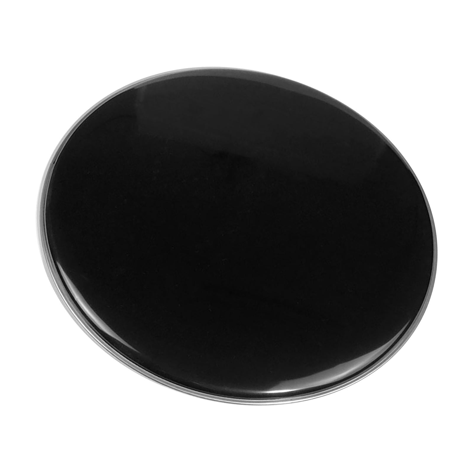 Bothyi - Parche De Tambor, Piezas Para Instrumentos De Percusión, Accesorios Para Batería De Jazz, Piel Resistente De 16 Pulgadas, Color Negro