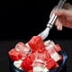 thumbnail image 2 of 2pcs Watermelon Fork Slicer Cutter, 2-in-1 Summer Watermelon Fruit Cutter, Portable Stainless Steel Watermelon Slicer, Fruit Salad Knife Fork Carving Tool Kitchen Gadgets For Family Parties Camping, 2 of 4