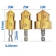 thumbnail image 2 of 3x Agujeros Broca Escalonada De Metal, Apertura De Tubo Ppr/tpr/pvc, 2 of 8