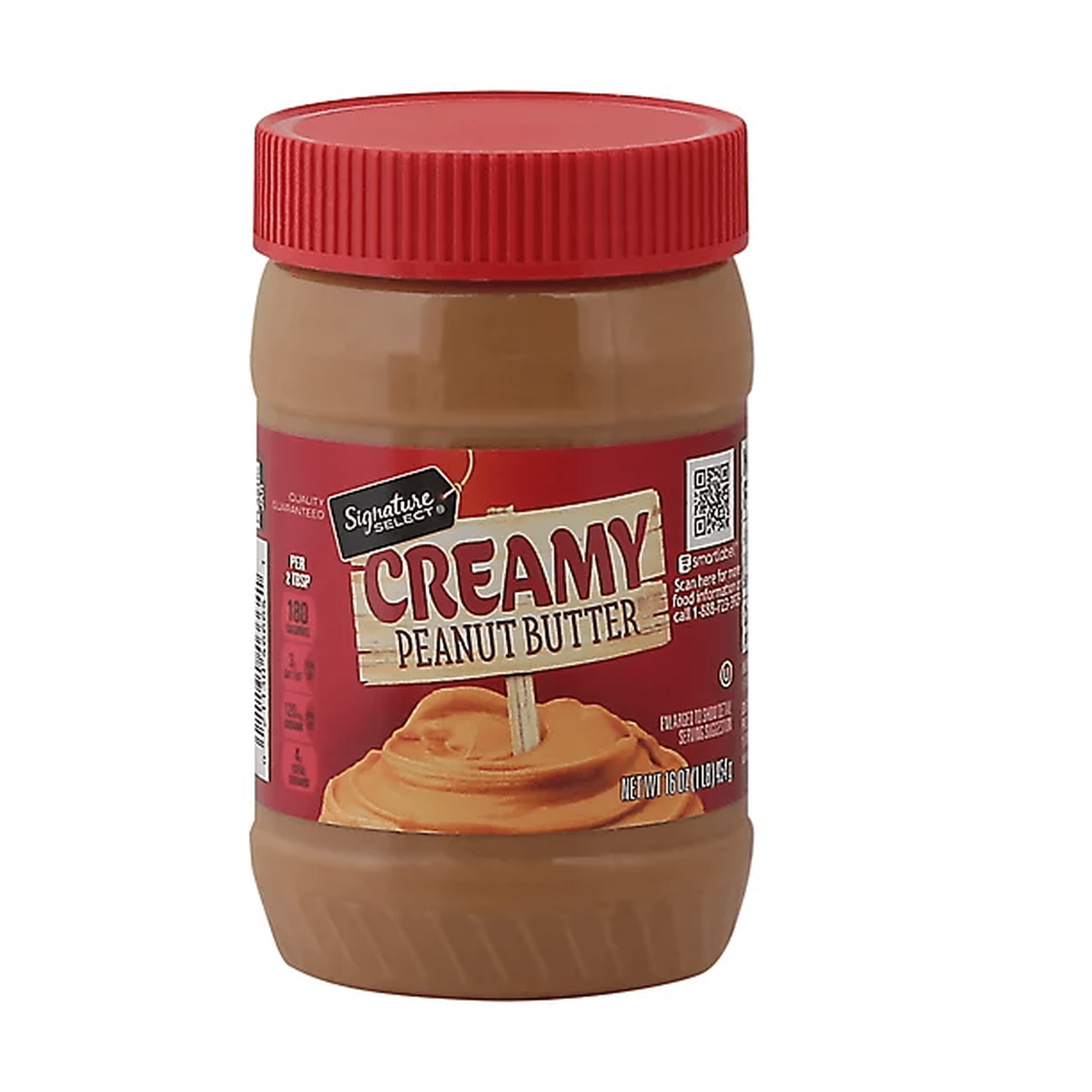 Mantequilla De Maní Cremosa Signature Select 454 G