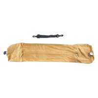 Magideal - Almohada De Viaje Para El Cuello Funda De Almohada Rellenable Equipaje De Mano Elementos Esenciales De Viaje Transformables Bolsa De Almacenamiento De Caqui