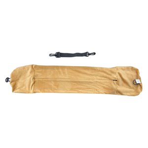 Magideal - Almohada De Viaje Para El Cuello Funda De Almohada Rellenable Equipaje De Mano Elementos Esenciales De Viaje Transformables Bolsa De Almacenamiento De Caqui