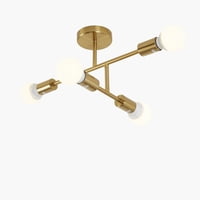 Form Design - Lámpara De Techo Lexie X4 Bronce