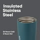 thumbnail image 2 of Vaso de café Owala SmoothSip Slider, aislante, 350 ml, gris y azul, 2 of 3