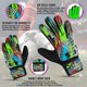 thumbnail image 3 of Guantes de Portero de Fútbol Veltine Sports Talla 4 Verde, 3 of 7