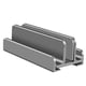 thumbnail image 4 of Soporte Vertical Universal Para Computadora Portátil Ajustable Para Computadoras Portátiles Organizar Escritorio Gris, 4 of 5