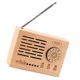 thumbnail image 3 of Caja De Música De Madera Retro Clockwork Radio Decoración De Escritorio Regalo A, 3 of 5