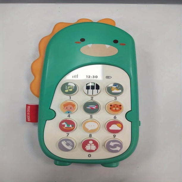 Children's Toys, Music Phones, Early Education, Music Stories, Vibration Mode Dinosaur Baby Phone Toys (3 No. 7 Batteries Are Required To Be Installed When Using), And The Batteries Need To Be Purcha