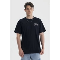 Fashionspark - Polera Hombre Slim Negro- Lv