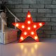 thumbnail image 2 of Luz de Marquee en Forma de Estrella Pooqla LED a Batería Roja, 2 of 5