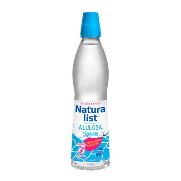 Endulzante Líquido Alulosa Botella, 270 ml
