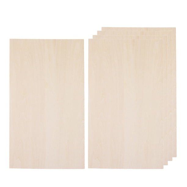 10 Uds. De Hojas De Madera Para Manualidades, Placa De Madera Sin Terminar Para Grabado De Casa De Barco, 300mm X 50mm X 1mm